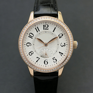 Montre mécanique automatique de luxe personnalisée pour femme, affichage jour/nuit, bracelet en cuir véritable, aiguilles lumineuses, montre élégante - Product Image 3