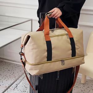 Sac de voyage grande capacité à séparation sec/humide, sac de sport portable, sacs de voyage avec compartiment à chaussures – Vente directe usine - Product Image 5