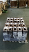 Ladle Magnesia Chrome MgO-Carbon Refractory Bricks HCR Brand Medium Refractoriness 1580-1770C
