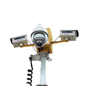 6m Telescoping Mast PTZ Dome CCTV Camera Mobile Surveillance <b>Box</b> <b>Trailer</b> with 150m IR Night Vision Waterproof 2x3TB HDD Storage - Product Image 3