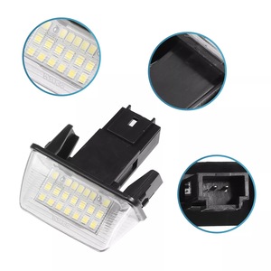 DENGDIKEJI ไฟส่องป้ายทะเบียน 6340A3 LED สีขาวสำหรับเปอโยต์ ซีตรอง 175 มม. แบบฝัง - Product Image 3