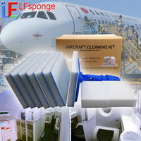 Tampons de nettoyage en mélamine écologiques et absorbants pour balai éponge, kit de lavage pour avions privés et trains