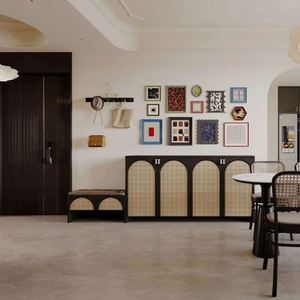 Nuevo Diseño de Interiores de Villa de Lujo de Estilo Medieval Francés, Personalización Completa de la Casa, Muebles de Madera Personalizados - Product Image 1