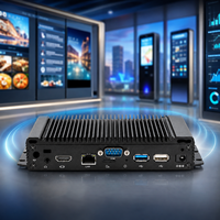 Mini PC sin Ventilador RK3576S para Señalización Digital, 4GB RAM, 64GB EMMC, Android 14, Debian 12, NPU AI de 3TOPS, Reproductor Multimedia con Pantalla 4K HDMI