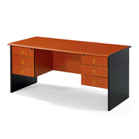 Plateau de bureau en bois de haute qualité en forme de L, épaisseur 25 mm, ignifuge, design moderne pour usage commercial, maison/bureau, hôtel, école