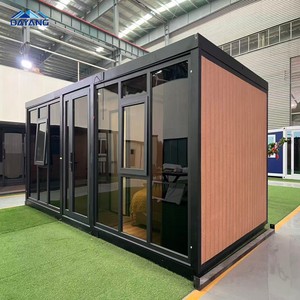 Maison Modulaire Préfabriquée Économique Américaine Moderne Extensible Empilable Conteneurisée 10m² 2 Chambres Anti-Ouragan en Acier pour Hôtel - Product Image 1