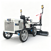 Machine à laser pour le nivellement du béton autopropulsée, niveleuse de sol au laser pour les travaux de pavage en entrepôt