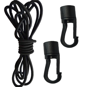 Cordon élastique pour planche à pagaie avec extrémités à crochet, laisse en nylon de 2M pour sports nautiques en plein air, capacité de charge unisexe de 19KG - Product Image 3