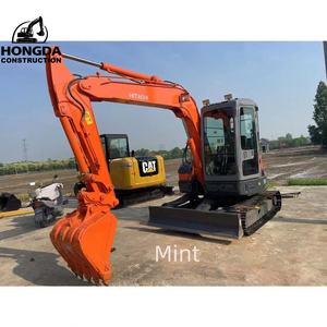 Hitachi ZX55 Mini pelle de 5 tonnes pelleteuse d'occasion Original japon ZAXIS 55 moteur à noyau multifonctionnel composants PLC - Product Image 1