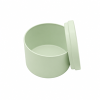 Boîte en métal ronde personnalisée pour bougies, vente en gros, conteneur métallique pour cadeaux, artisanat, rangement, bijoux, accessoires, emballage, boîte de conserve