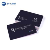 PVC RFID 4k MIFARE(R) DESFire(R) Ev1 Chip Wasserdichte Kontaktlose NFC ISO/IEC 14443 Smart Transparente Visitenkarte