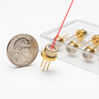 Diode laser rouge 660 nm 100 mW GH06P25A2CC SHARP TO-56 2,4 V -10 +75°C pour niveau laser de précision et inclinomètre, directement de l'usine