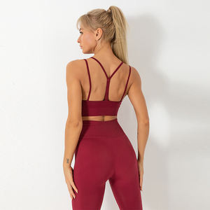 Ropa deportiva con logotipo personalizado para mujer, ropa de gimnasio de cintura alta, pantalones de yoga, mallas para mujer - Product Image 1