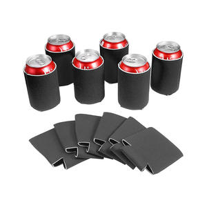 Protège-canette isotherme en néoprène imprimé sur mesure, 12 oz (330 ml), vierge, pour la plage et le camping - Product Image 5