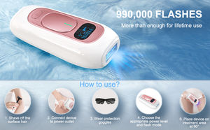 Épilation permanente à la lumière ipl photon pulsé technologie de beauté dispositif de soins personnels traitement de l'acné épilateur d'épilation noir - Product Image 3