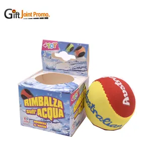 Cheap TPR Gel Stress Ball Rubber Bouncy Water Ball Custom Water Bouncy Ball