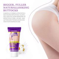 OEM SADOER Marque privée Vente en gros Crème organique pour les hanches Élargissement Massage pour les fesses Crème d'agrandissement pour femmes rehaussant les fesses