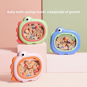 Boîte de rangement pour dents de lait, boîte à souvenirs pour cheveux de bébé, boîte commémorative pour dents perdues des enfants, design en plastique pour enfants (4-6T) - Product Image 2