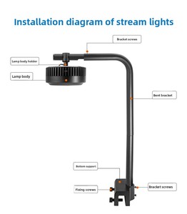 Jiebao CLD Light Aquarium Quality LED Downlight Full Spectrum Plant Lamp per Acquari d'<span class=keywords><strong>Acqua</strong></span> Dolce e Piante Acquatiche Native Stream - Product Image 5