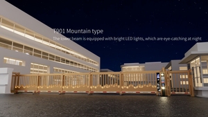 Nhôm đúc hẫng trượt bộ phần cứng cổng điện với cổng trượt tự động mở động cơ thiết kế cổng trượt - Product Image 3