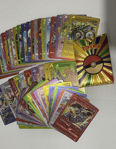Anime Products 55 Pcs a Box Jeu de cartes à jouer en or Cartes Pokmon de luxe Booster Box Trading Game Pokemoned Poke Mon Cards - Product Image 6