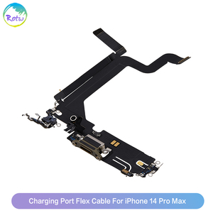 สายชาร์จแบบยืดหยุ่นสำหรับเปลี่ยนอะไหล่ iPhone 14 Pro Max ช่องเสียบ USB-C พร้อมไมโครโฟนและเสาอากาศ - Product Image 6