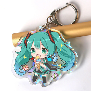 Factory Wholesale Custom Design Personalized <b>Anime</b> Cartoon Accessories Mini Transparent Acrylic <b>Keychain</b> - Product Image 6