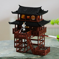 Nouvel Arrivage Direct Usine : Figurines de Maisons Anciennes Étanche, Micro-Paysage Paludarium, Rocaille, Ornements de Bureau – Vente Chaude