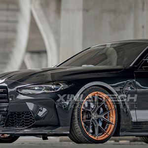 ล้อฟอร์จ XINLAI รุ่นใหม่ สีดำ 4 ชิ้น ขนาด 18-22 นิ้ว 5x100 5x112 5x114.3 5x120 ดีไซน์เว้า สำหรับ Audi A4 A5 A6 - Product Image 2