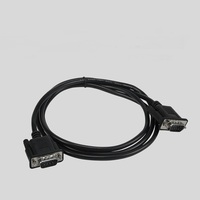 Câble Série Système Null Modem Noir 3m DB9 vers DB9 Femelle 9C*30AWG avec Blindage