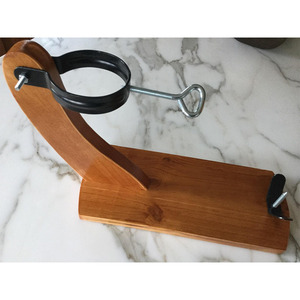 Soporte para Jamón <span class=keywords><strong>España</strong></span> - Jamonero de Madera para Jamones Españoles y Prosciutto Italiano - Product Image 3