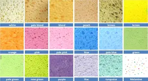 Fiber Compressed Facial Natural Cotton Cellulose Wood Pulp Pressed Sponge For Washing Dishes