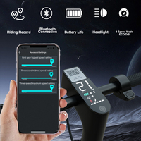 Scooter Eléctrico de Litio de 350W, Velocidad Máxima de 30 km/h, Control por Aplicación, Impermeable, Plegable para Adultos, Fabricante Directo de China, 13.4 kg