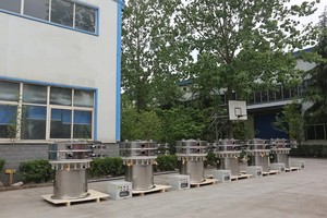 Loại bỏ tạp chất rung sifter bột mịn sieving Nhà Máy Giá siêu âm rung màn hình - Product Image 3