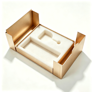 Caja de Vino de Cartón Rígido de Doble Puerta con Logotipo Personalizado OEM y Forro de Espuma - Empaque Premium para Regalo de Vino y Copas al por Mayor - Product Image 2