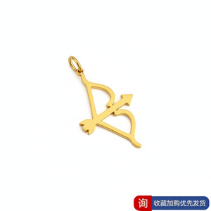 Ensemble de colliers pendentifs Flèche de Cupidon en acier inoxydable, design géométrique, bijoux à porter au quotidien, cadeau - Product Image 4