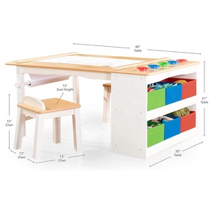 Muebles <span class=keywords><strong>Infantiles</strong></span> de Madera Baratos Personalizados, <span class=keywords><strong>Mesa</strong></span> <span class=keywords><strong>y</strong></span> Silla de Dibujo para Niños para Estudiar <span class=keywords><strong>y</strong></span> Pintar - Product Image 6