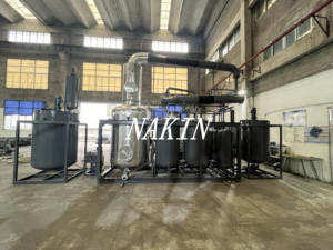 热销废油回收厂/二手黑色机油到新基础机油 - Product Image 3