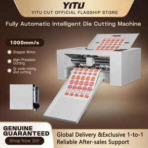 Machine de découpe de contournement professionnelle pour petites entreprises HY, avec positionnement de caméra, largeur de coupe 320 mm, compacte - Product Image 4