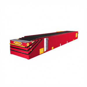 Parsel paketleri karton kutular depo yük boşaltma kabı için tam otomatik hidrolik kaldırma teleskopik <span class=keywords><strong>PVK</strong></span> bant konveyör - Product Image 1