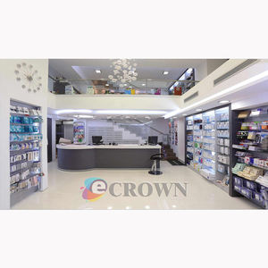 <strong>Conlin</strong> Big Porpharmacy Market Stall Wooden Drugs Stall Shop Design for Sale OEM - Product Image 4