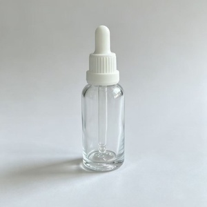 Direktlieferung ab Werk Transparente Ätherische Öl-Flasche 15ml 20ml 50ml 30ml 5ml 100ml Klarglas Mit Tropfer - Product Image 2