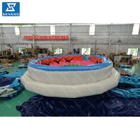 Jouet aquatique gonflable remorquable, rotatif et oscillant, pour la mer, le lac, la plage et les parcs aquatiques