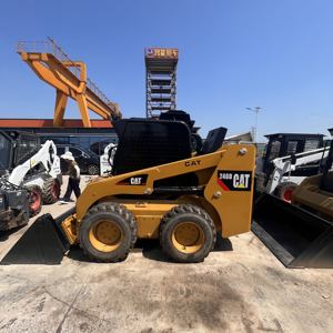 Cargadora de ruedas Cat 246D usada con buena calidad Carga nominal de 6 toneladas con motor a la venta - Product Image 1