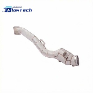 Tubería de Escape de Alto Flujo de Acero Inoxidable T304 con Protector Térmico para Infiniti Q50 2.0T M274 – Tubería de Escape de Alto Rendimiento de Fijación Directa - Product Image 3