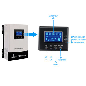 30A PWM SOLAR <span class=keywords><strong>CHARGE</strong></span> <span class=keywords><strong>CONTROLLER</strong></span> 48V DC cho năng lượng mặt trời hệ thống bảng điều khiển với màn hình LCD hiển thị - Product Image 4
