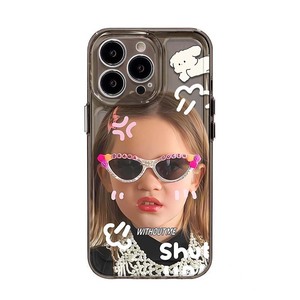 Ottenere ragazza arrabbiata cucciolo di stampa antiurto spazio TPU custodia del telefono cellulare per Iphone 8 X Xr Xs 11 12 13 14 15 16 17 Pro Max - Product Image 5