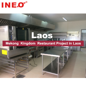 Proyecto de cocina exitoso de INEO y GFD Proyecto de restaurante del Reino de Mekong en Laos Equipo de cocina comercial - Product Image 1