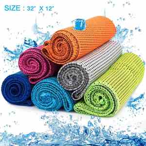 Premium Custom Microfiber <b>Towel</b> for Sports Cooling Quick-Dry Gym Workout Outdoor Logo Promotional <b>Cheap</b> Christmas Gift - Product Image 3