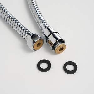 <span class=keywords><strong>Tubo</strong></span> doccia universale in acciaio inossidabile <span class=keywords><strong>flessibile</strong></span> a doppia fibbia da 60 pollici per soffione portatile - Product Image 4